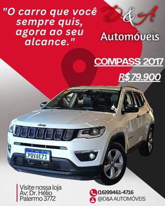 JEEP COMPASS 2.0 16V FLEX SPORT AUTOMÁTICO
